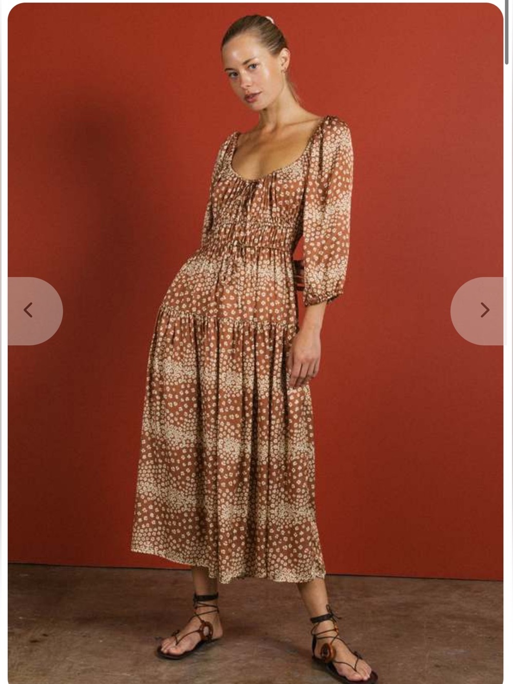NWT CIAO LUCIA ROCHELLE DRESS - DAHLIA